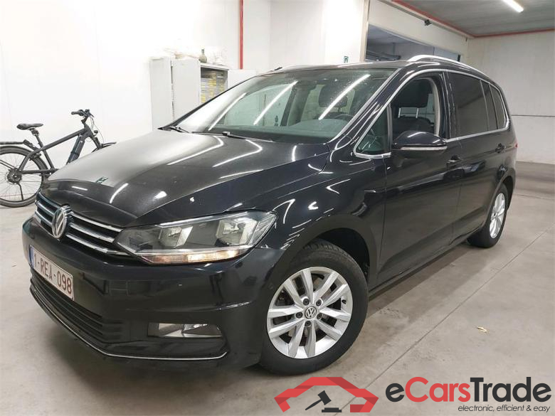  VOLKSWAGEN - TOURAN TDI 115PK DSG-7 HIGHLINE Pack Business With Vienna Leather & Pano Roof & 2 Individual Seats 