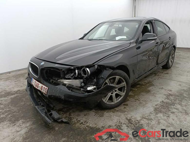 BMW 3 Reeks Gran Turismo 318d (100 kW) Aut. 5d !! Damaged car !!! rolling car !!pvb87