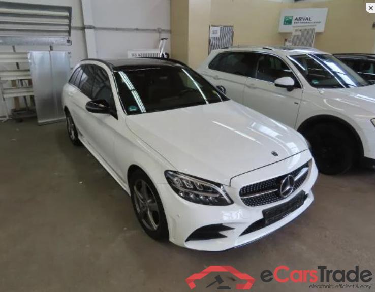 Mercedes C 200 d AMG Night Pano LED-Xenon Navi Sport-Leather-Alcantara KeylessGo Klima PDC ... #2