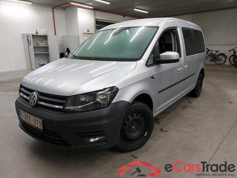VOLKSWAGEN - VW  CADDY MAXI DOUBLE CAB CRTDi 102PK Trendline With Climatic & Pack Visibility & Light & Lane Assist & Rear APS