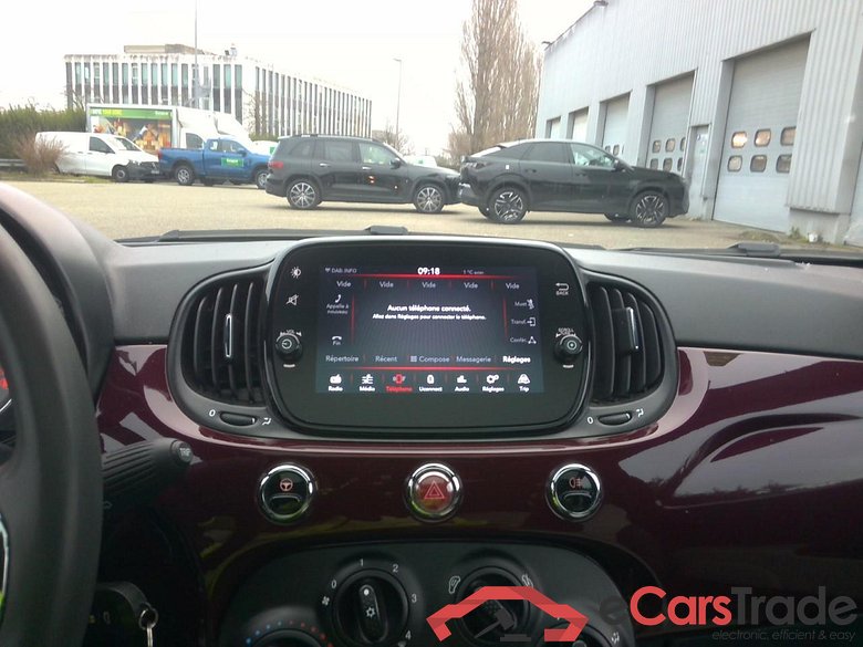 Fiat 500 1.0 Hybride DolceVita Pano Navi Sport-Leather Klima PDC ... #4