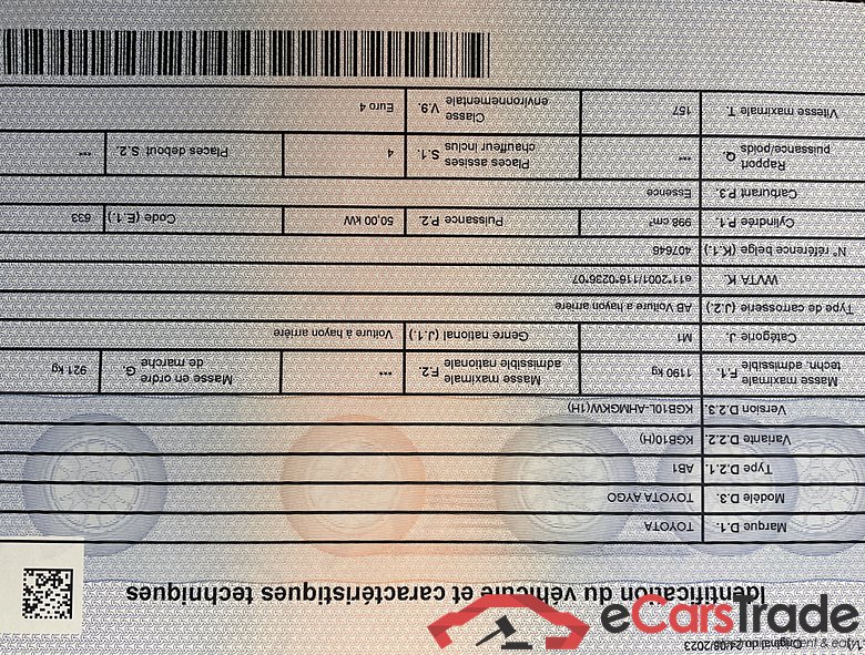 TOYOTA Aygo Aygo 1.0i VVT-i Plus #5