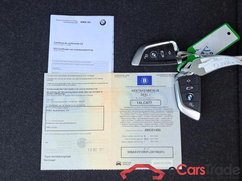 BMW - BMW 3 BERLINE 320dA 190PK Sport Pack Business & LED HeadLights & Vernasca Heated Seats & Live CockPit Pro & PDC Front & Rear #4