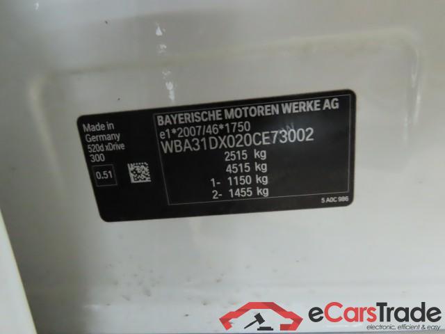 BMW 5-Serie Touring ´16 Baureihe 5 Touring 520 d xDrive 2.0 140KW AT8 E6dT #6