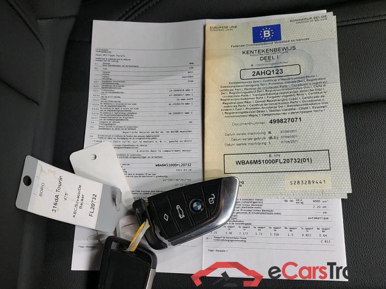 BMW - BMW 3 TOURING 316dA 122PK Pack Business Plus With Heated Sport Seats #4