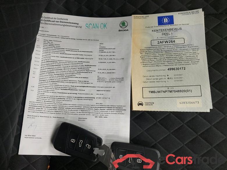 SKODA - SKO SUPERB COMBI 1.4 TSI iV 218PK DSG6 Clever Pack Safety & Lane & Side Assist & Removable Trailer Hook  * HYBRID * #4