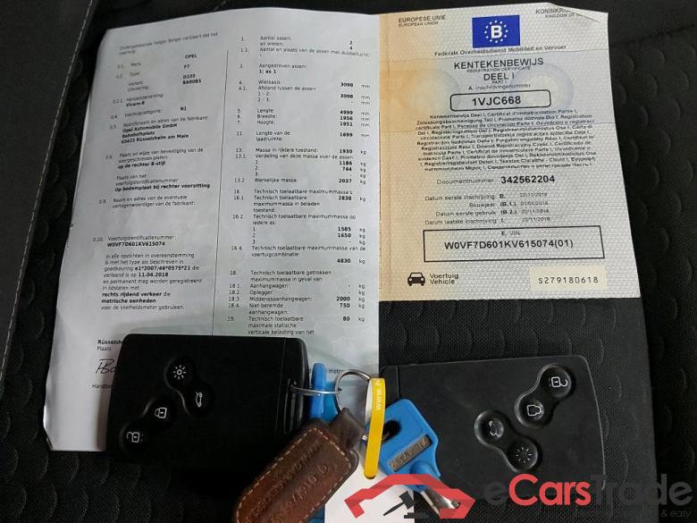 OPEL - OPE VIVARO B/F 1.6 CDTI BT 125PK DC S/S L1H1 2.7 Pack Executive II & Business Premium Sport Line & DAB & Towing Hook #4