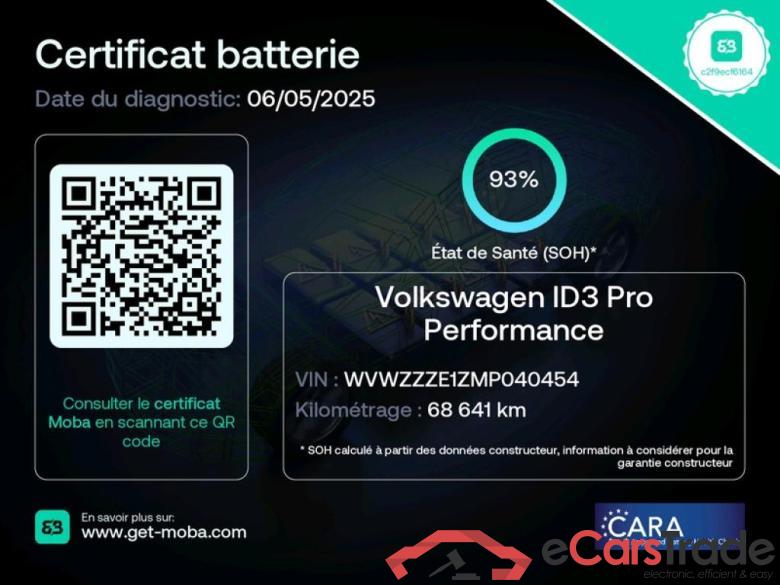 Volkswagen 58 kWh Tech ID.3 Tech Pro Performance 58kWh BVA #2
