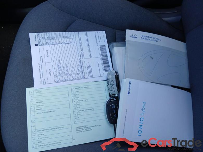 Hyundai 1.6 GDI HEV Klass DCT HYUNDAI IONIQ / 2019 / 5P / berlina con portón 1.6 GDI HEV Klass DCT #5