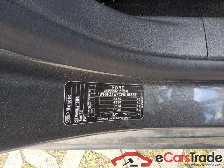 Ford Mondeo Wagon ´14 FORD Mondeo Turnier 2.0 EcoBlue Aut. Titanium 5d 110kW #5