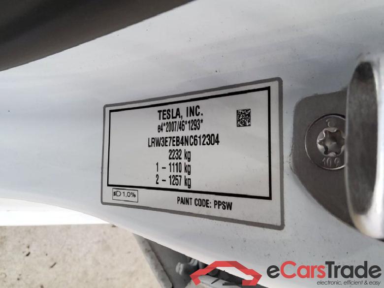 Tesla Model 3 ´18 BEV TESLA Model 3 Langstreckenbatt. Allradantrieb Dual Motor 4d 366kW #5