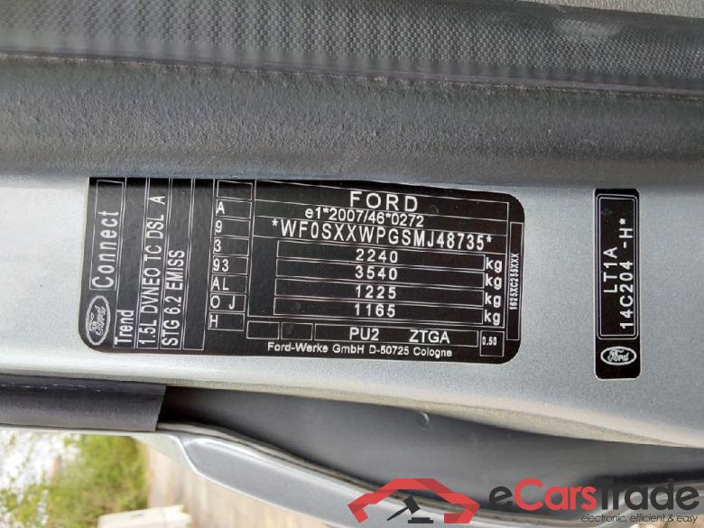 Ford _Transit Connect ´13 FORD Transit Connect 210 L2 S&S Autm. Trend 4d 88kW #5