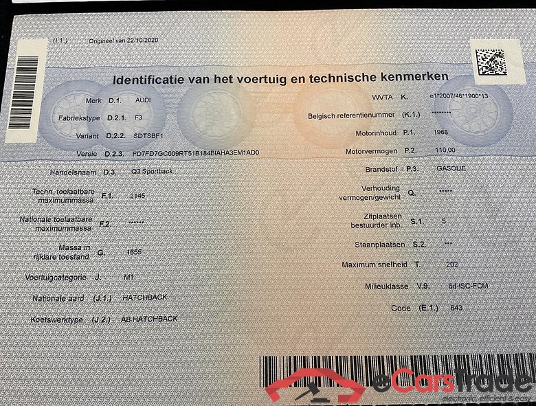 AUDI Q3 Sportback Audi Q3 Sportback Business edition 35 TDI  110(150) kW(ch) S tronic #3