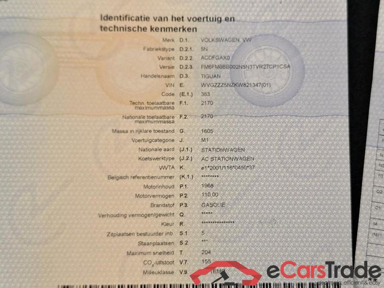 VOLKSWAGEN TIGUAN DIESEL - 2016 2.0 TDi SCR Highline BMT STOCK #5