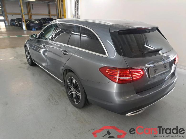 Mercedes C 180d Aut. Pano LED-MultiBeam Widescreen Navi 1/2 Sport-Leather KeylessGo Camera Klima PDC ... #4