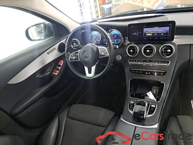 Mercedes C 180d Aut. Pano LED-MultiBeam Widescreen Navi 1/2 Sport-Leather KeylessGo Camera Klima PDC ... #6