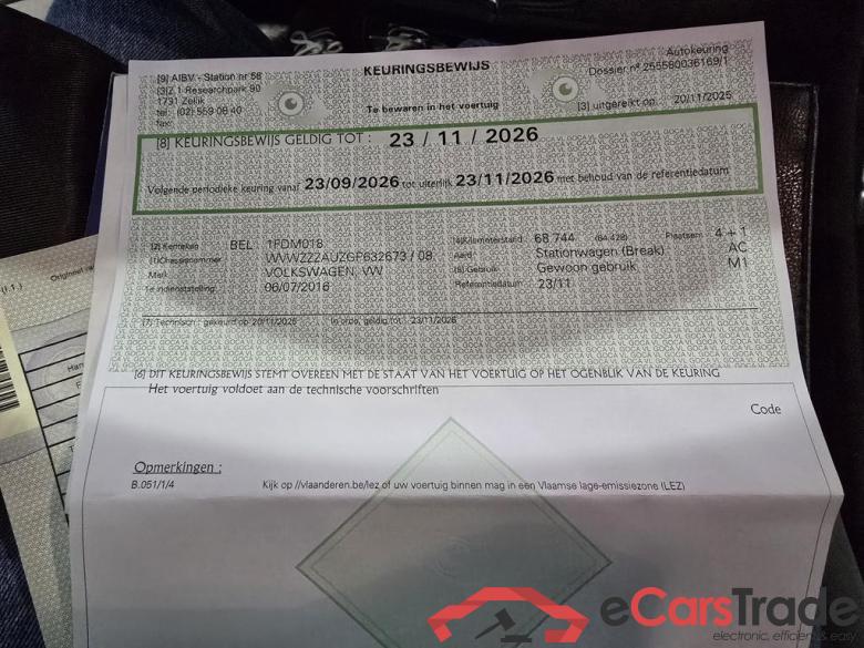 VOLKSWAGEN Golf VII SW Golf Variant  Comfortline 1.2 TSI BlueMotion Technology 81 kW (110 pk) 6 versnellingen manueel #5