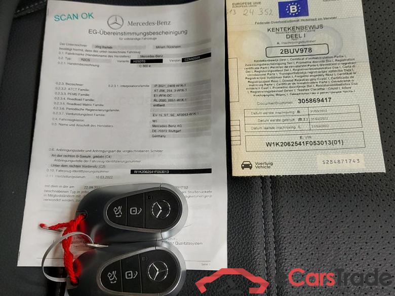 MERCEDES - MER C BREAK 300 e 313PK Luxury Line With Trailer Towing Hook * HYBRID * #4