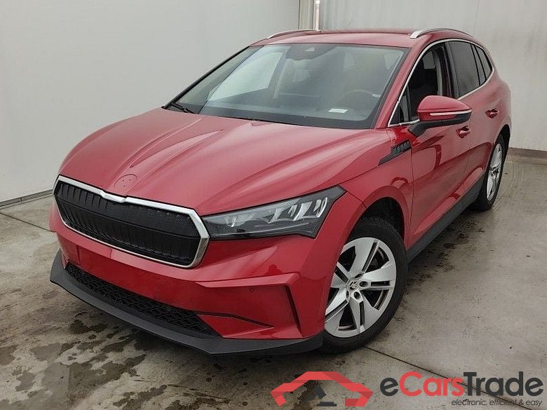 Skoda Enyaq iV 80 Aut. LED Virtual ACC Navi-Pro 1/2 Leather KeylessGo Klima PDC ...