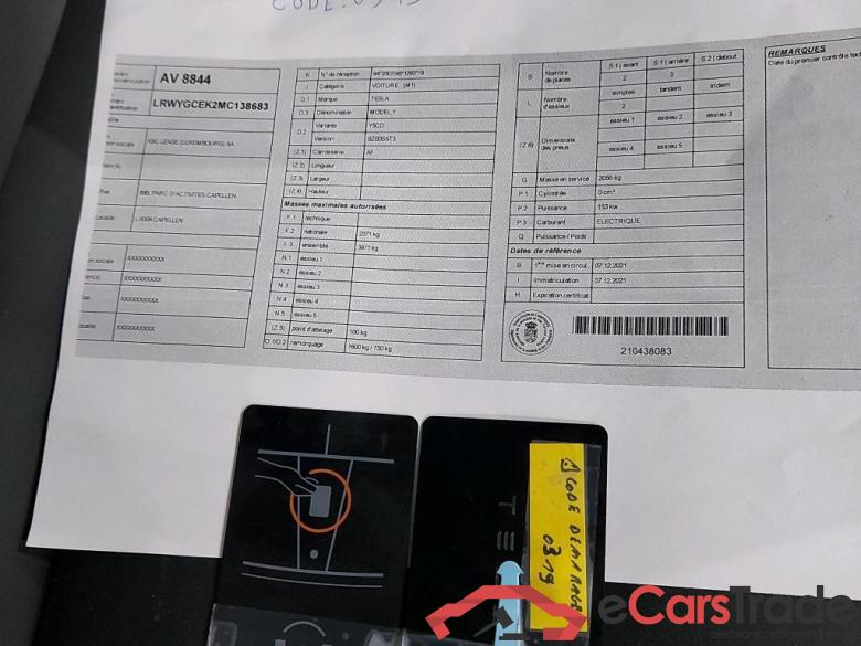 TESLA - TES Model Y Long-Range Dual Motor 476PK AWD  & 20 Inch   * ELECTRIC * #4