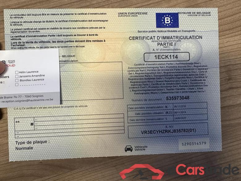 CUPRA Formentor Formentor 1.5 TSI 150ch (110kW) DSG 7v EURO 6 AP #6