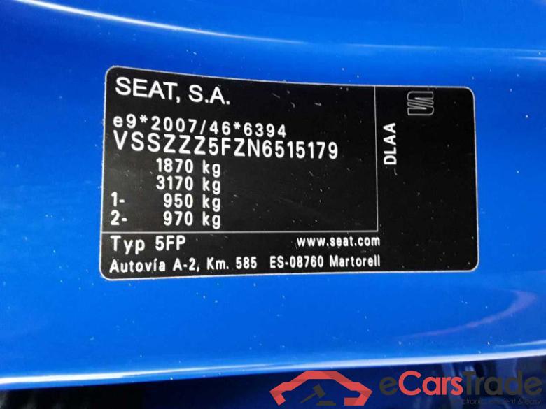 Seat Ateca (KHP)(08.2020->) DE - SUV5 1.0 TSI EU6d, Style OPF (EURO 6d), (Facelift) 2020 - 2024 #6