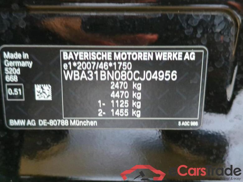 Baureihe 5 Touring 520 d 2.0 140KW AT8 E6d #4