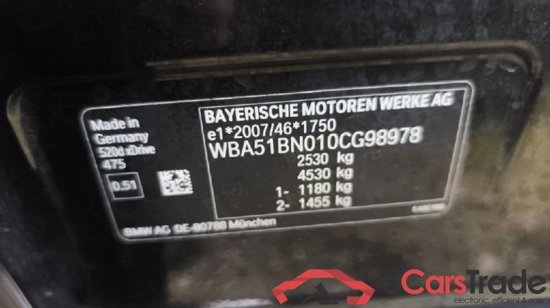 Baureihe 5 Touring 520 d xDrive Luxury Line 2.0 140KW AT8 E6d #5