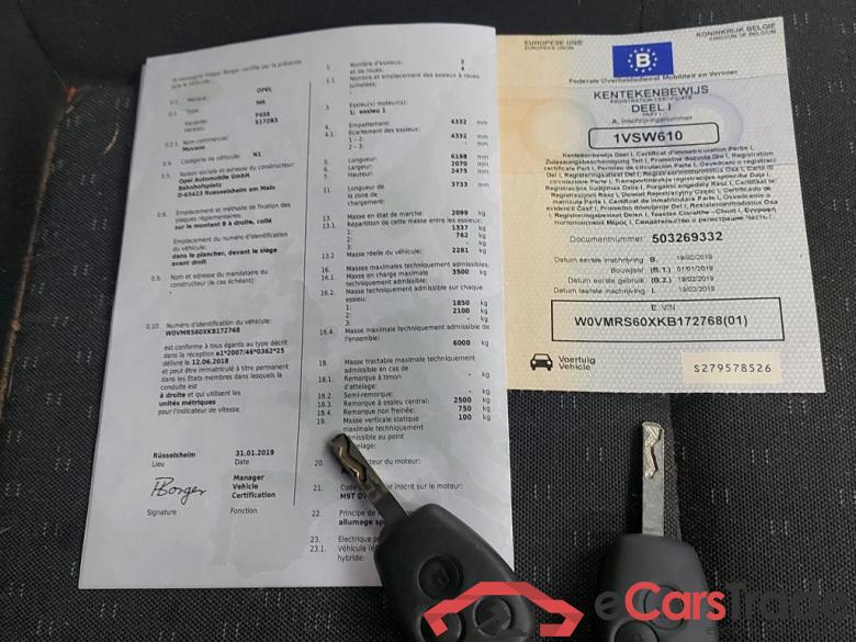 OPEL - OPE MOVANO CDTi 145PK BT EcoFlex L3H2 Pack Business Premium & Towing Hook #4