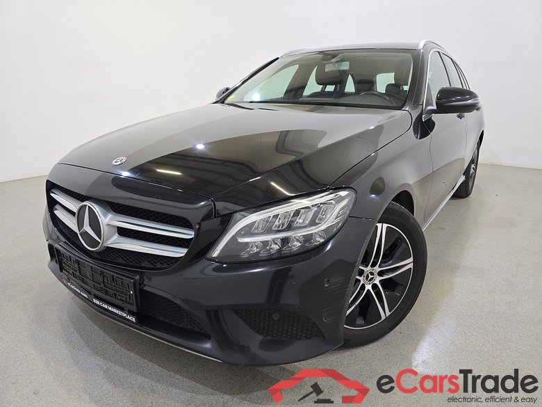 Mercedes C 180d LED-Xenon Navi-Pro 1/2 Sport-Leather KeylessGo Camera Klima PDC ... #1