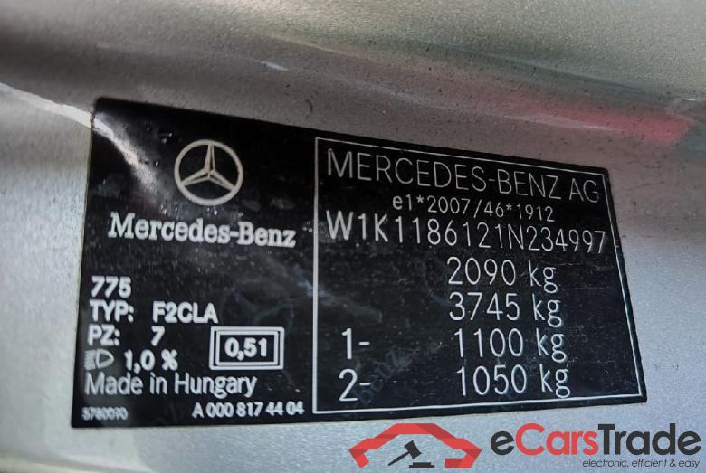 CLA -Klasse Shooting Brake CLA 200 d (118.612) 110KW MT6 E6d #5