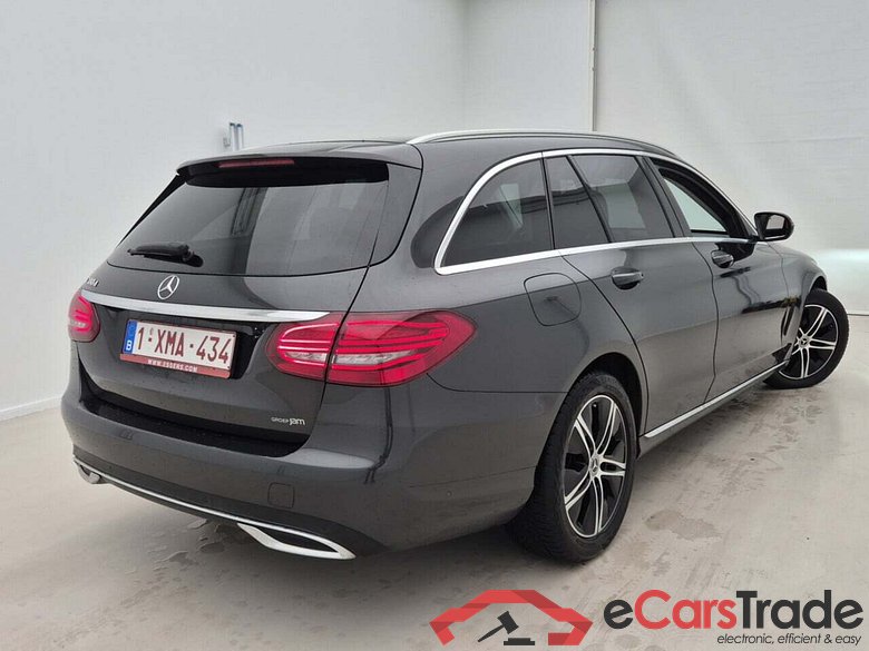 Mercedes C 180d Aut. LED-Xenon Navi-Pro 1/2 Sport-Leather KeylessGo Camera Klima PDC ... #3