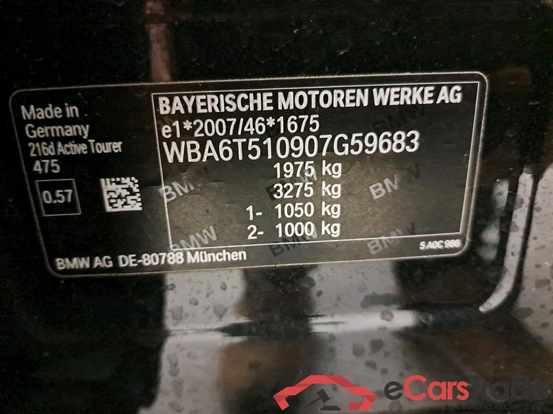 BMW - BMW 2 ACTIVE TOURER 216dA 116PK Advantage Pack Business & Cruise Control & Rear Camera #6