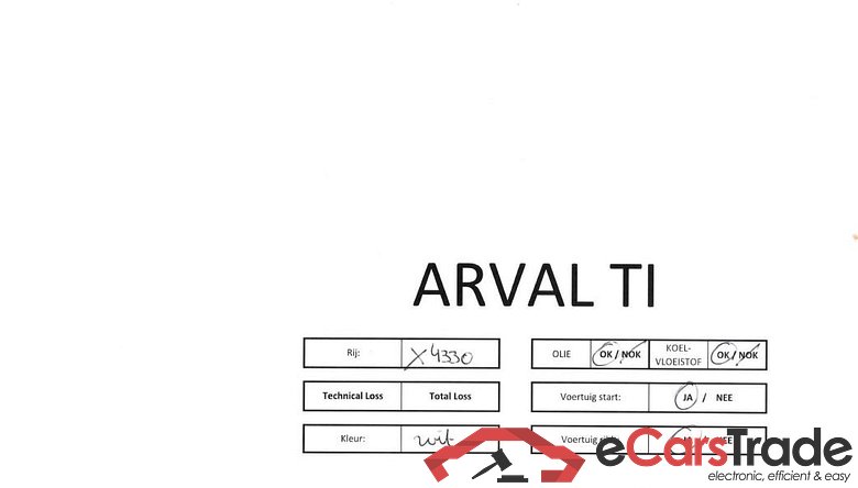 Renault Kangoo Blue dCi 75 Confort 4d !!Damaged car, Rolling car!! #5