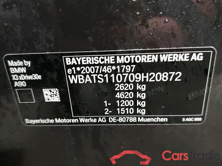 MERCEDES - BMW X3 xDrive30e 292PK M Sport Pack Business Plus & Travel & Harman Kardon & Active Cruise & Heated Steering Wheel & Towing Hook * HYBRID * #6