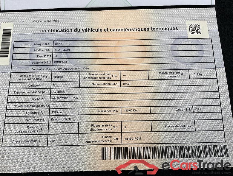 SEAT Leon e-Hybrid (PHEV) 1.4 e-Hybrid PHEV Xcellence DSG #3