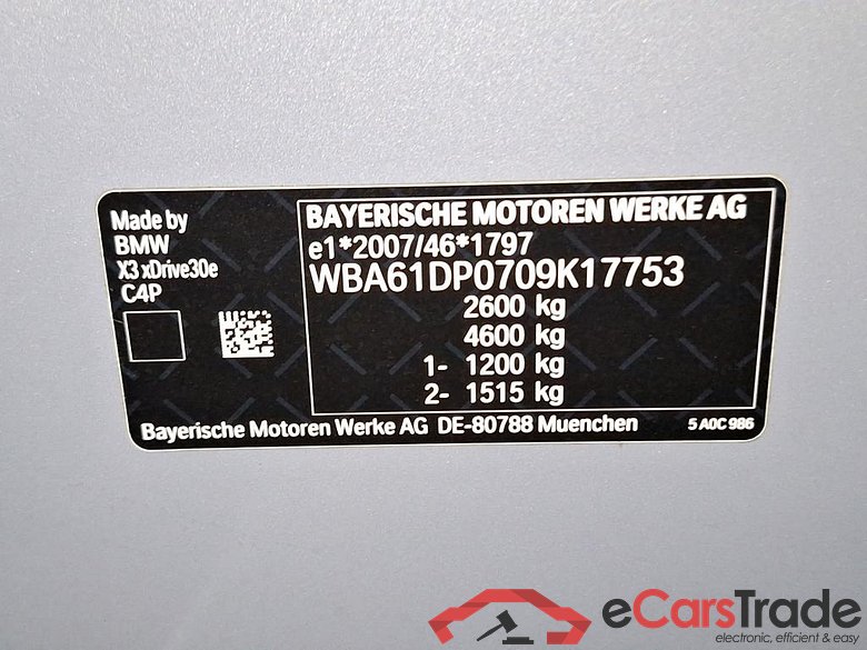 BMW - BMW X3 xDrive30e 272PK M Sport Business Edition With Vernasca Heated Seats & Pack Travel & Comfort & Driving Assistant * HYBRID * #6