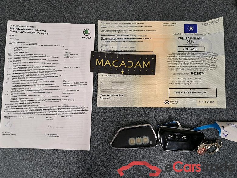 SKODA - SKO ENYAQ iV 204PK With Heat Pump & Design Selected Suite & Assisted Drive Plus & Convenience Basic & Electric Foldable  Towing Hook * ELECTRIC * #4