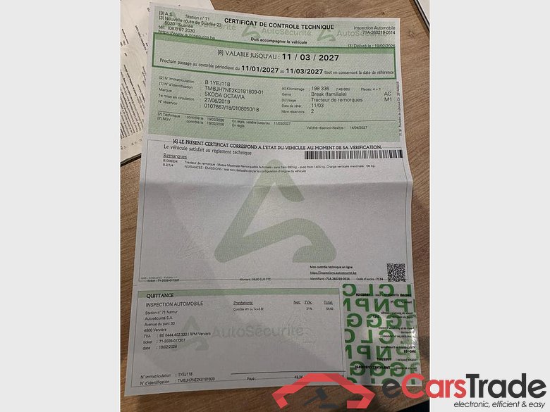 SKODA Octavia Combi CNG Octavia Combi Ambition 1,5 TSI 96 kW 7-speed automat. G-TEC #4