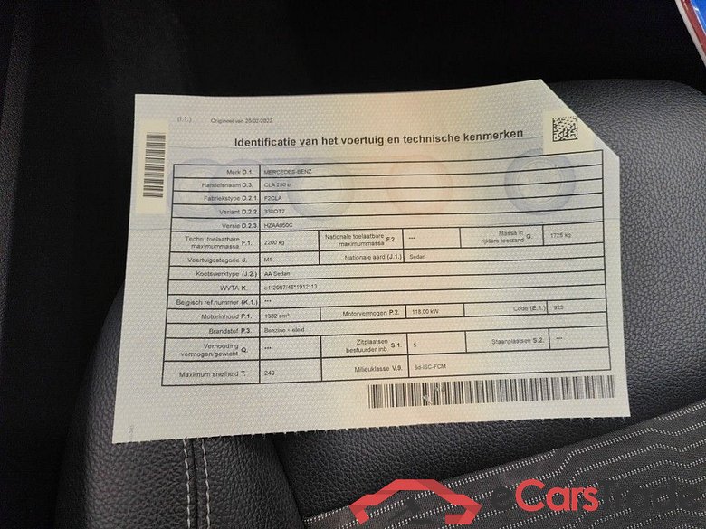 Mercedes-Benz CLA CLA 250 e Business Solution 4d #3