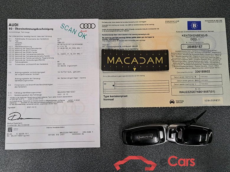 AUDI - AUD E-TRON 55 Quattro 408PK Attraction Pack Business Plus With Heated Electric Seats & Comfort Key & Rear Camera & Assistance Tour  * ELECTRIC * #4