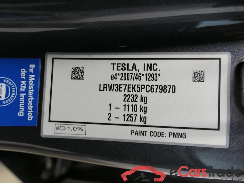 TESLA Model 3 Langstreckenbatt. Allradantrieb Dual Motor 4d 366kW #5