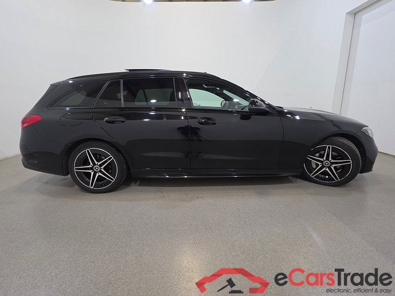 Mercedes-Benz C 200d AMG Night Aut. Pano LED-Xenon Widescreen Ambient Navi Sport-Leather KeylessGo Camera Klima PDC ... #5