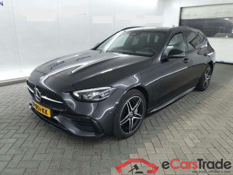 Mercedes C 300e Plug-In Hybrid AMG Aut. Pano LED Widescreen Navi Sport-Leather KeylessGo Camera Klima PDC ... #1
