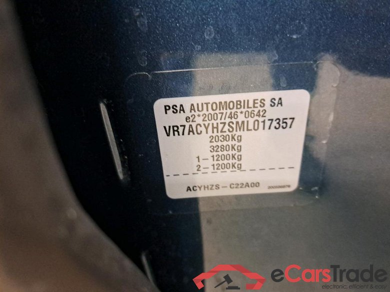 CITROËN - CITROËN C5 AIRCROSS (AM40) 1.5 BlueHDi 130 S&S EAT8 Business Lounge 131PK 5d/p AUT (1CCESYVMK1B07540) #6