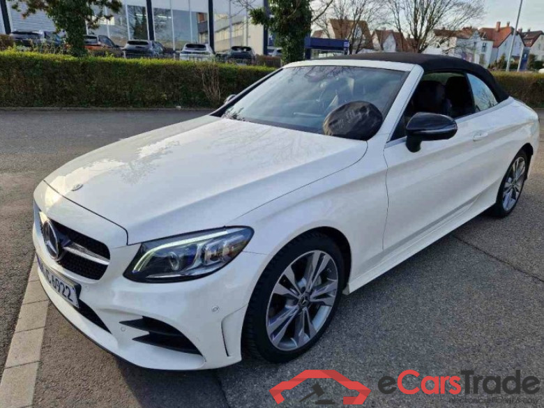 Mercedes C 220d Cabrio AMG 4Matic Aut. LED-Multibeam Widescreen Burmester Head-Up Navi ACC Sport-Leather-Alcantara KeylessGo Klima PDC ... #1