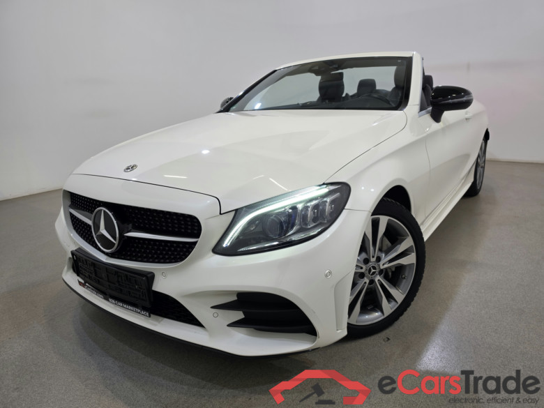 Mercedes C 220d Cabrio AMG 4Matic Aut. LED-Multibeam Widescreen Burmester Head-Up Navi ACC Sport-Leather-Alcantara KeylessGo Klima PDC ...