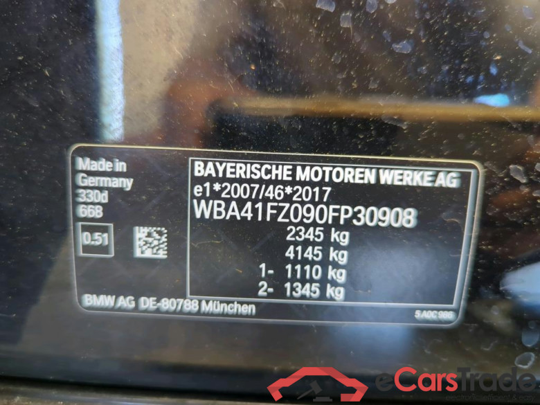 Baureihe 3 Touring 330 d 210KW AT8 E6d #4