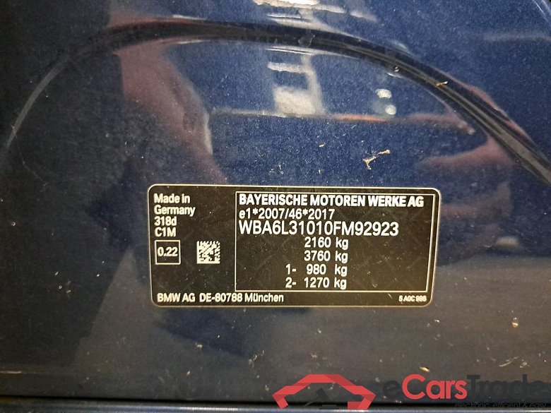 BMW - BMW 3 TOURING 318d 150PK Business Edition & PDC Front & Rear #6