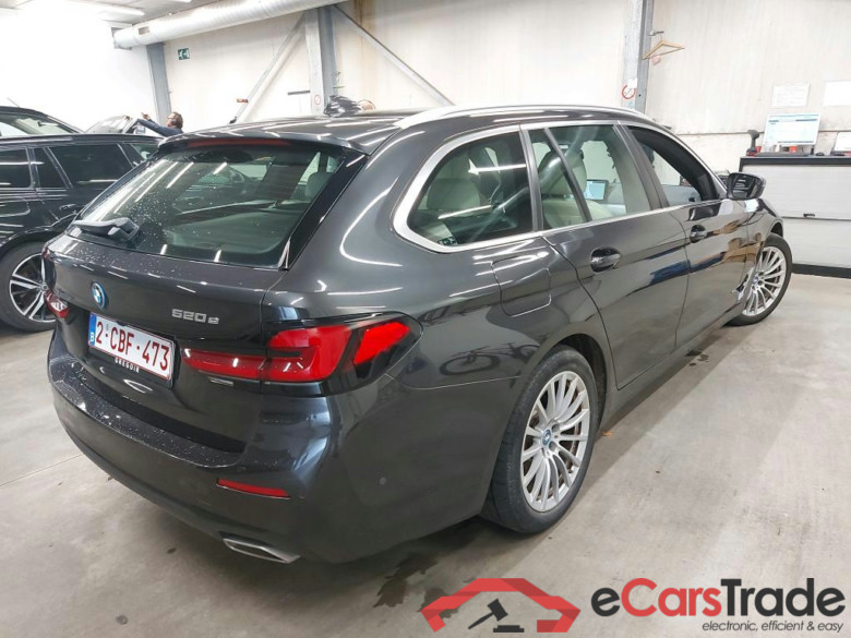 BMW - BMW 5 TOURING 520e 204PK Business Edition Pack Business With Dakota Heated Front & Rear Seats & Parking Assistant Plus * HYBRID * #2